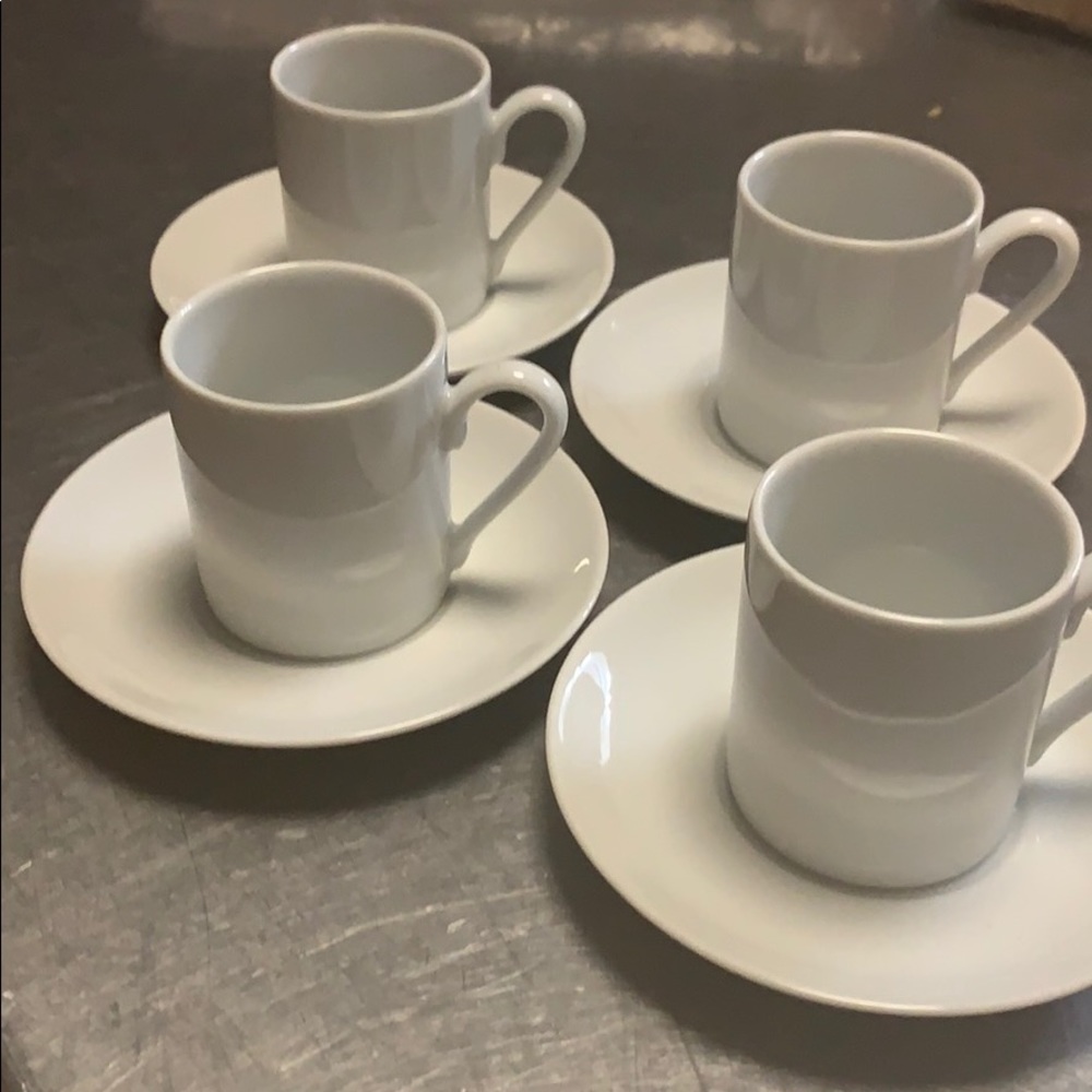 Schmidt Brazilian porcelain espresso demitasse set